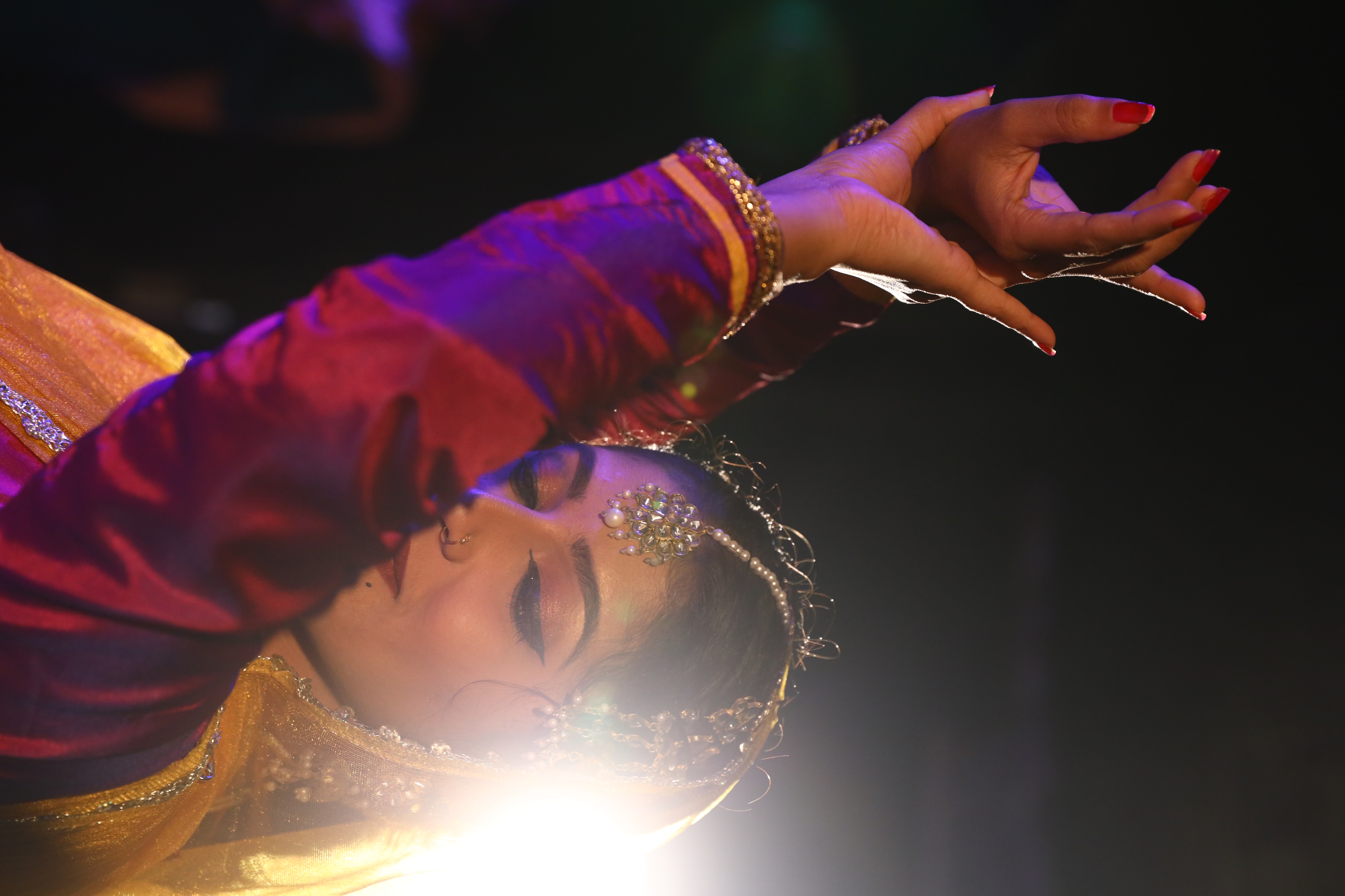 Bhargavi performing