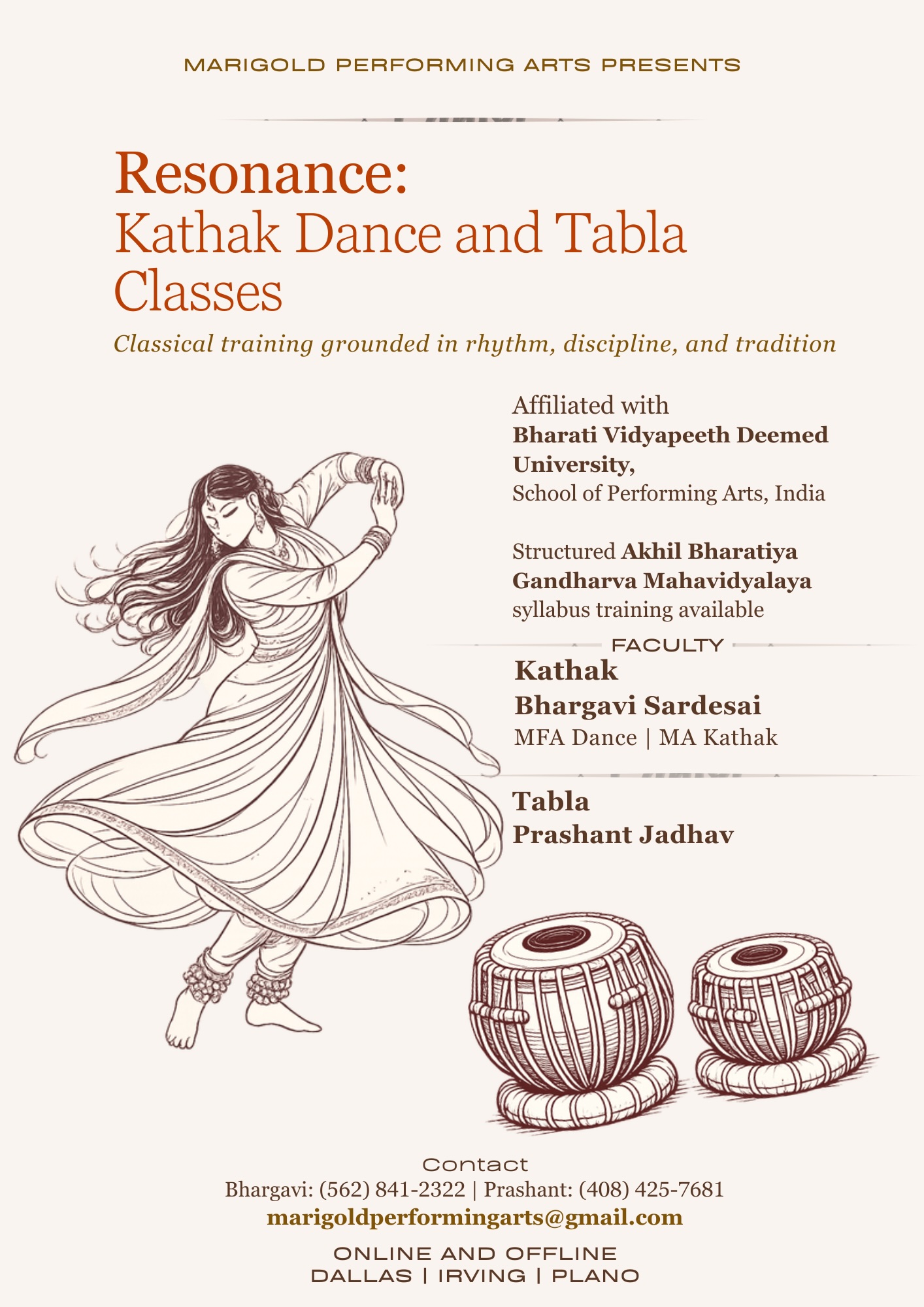 Upcoming teaching flyer 1